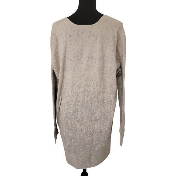 Pure Jill J. Jill Soft V-neck Oversized Ballet‎ Sleeve Tunic Top Longsleeve XL T - Picture 2 of 13